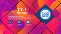 Beautiful Design Google Slides template for download