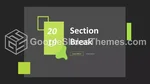 Abstrakt Kreativ Modern Dunkel Google Präsentationen-Design Slide 02