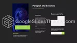Abstrakt Kreativ Modern Dunkel Google Präsentationen-Design Slide 06