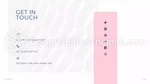 Abstrato Empresa Rosa Tema Do Apresentações Google Slide 24