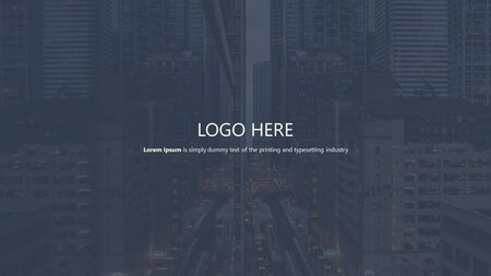 Clean Simple Google Slides template for download