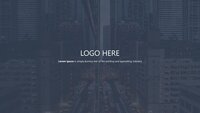 Clean Simple Google Slides template for download