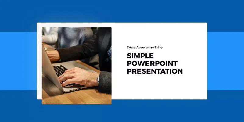Virksomhed Google Slides skabelon for download