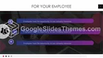 Forretning Mørk Infografikk Google Presentasjoner Tema Slide 03