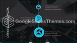 Forretning Mørk Infografikk Google Presentasjoner Tema Slide 07