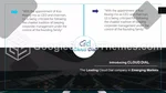 Forretning Mørk Infografikk Google Presentasjoner Tema Slide 08