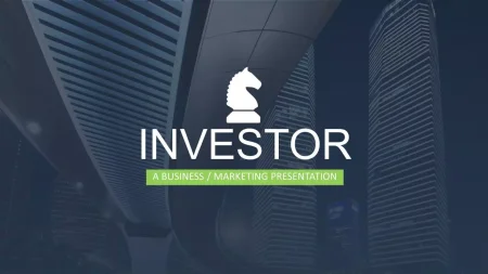 Portafoglio degli investitori modello di Presentazioni Google da scaricare