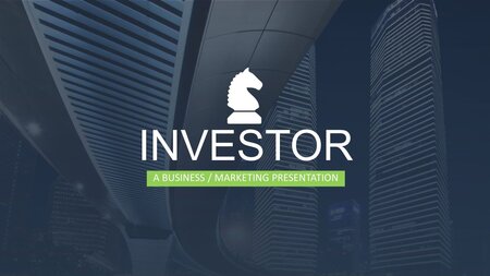 Investor Portfolio Google Slides template for download