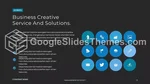 Iş Dünyası Profesyonel Kurumsal Karanlık Google Slaytlar Temaları Slide 06
