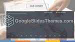Negócios Empresa De Portfólio De Equipe Tema Do Apresentações Google Slide 10