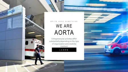 Aorta Google Slides template for download