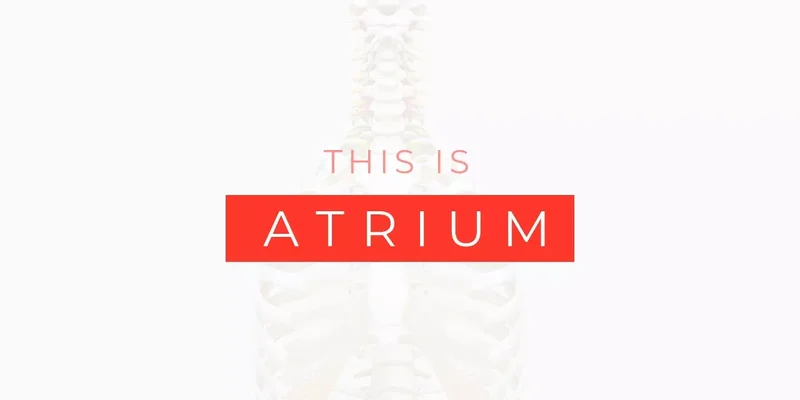 Atrium Google Slides skabelon for download