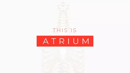 Atrium Google Slides template for download