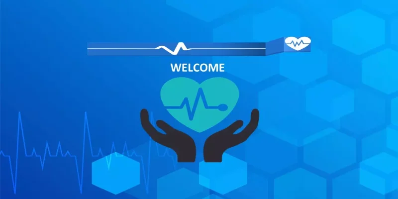 Hjerterehabilitering Google Presentasjoner tema til nedlastning