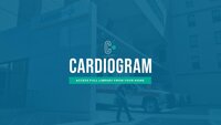 Cardiogram Google Slides template for download