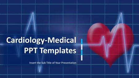 Cardiologist Google Slides template for download