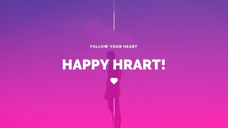 Happy Heart Cardio Google Slides template for download