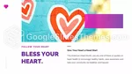 Cardiologia Feliz Coração Cardio Tema Do Apresentações Google Slide 02