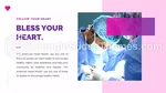 Cardiologia Feliz Coração Cardio Tema Do Apresentações Google Slide 03