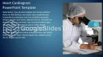 Kardiologi Hjärt Cardiogram Google Presentationer-Tema Slide 06