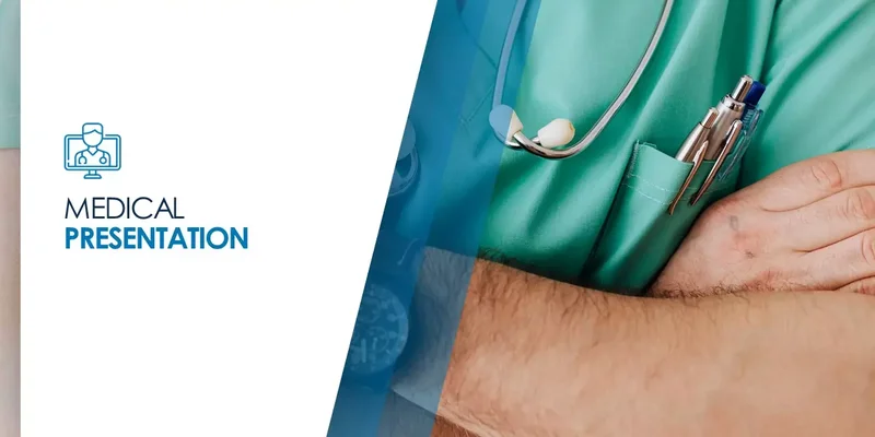 Heart Clinic Google Slides template for download