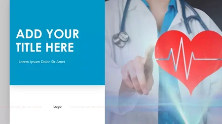 Médico del corazón Plantilla de Presentaciones de Google para descargar