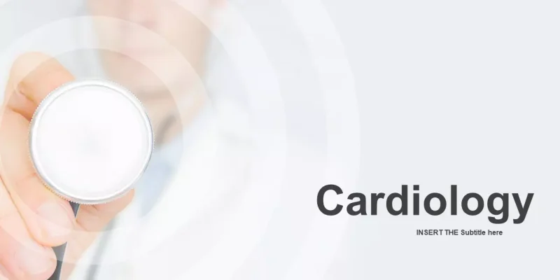 Heart Pills Google Slides template for download