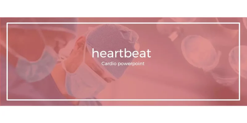 Batimento cardíaco Modelo do Apresentações Google para download