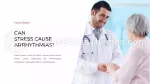Kardiologi Hjärtslag Google Presentationer-Tema Slide 04