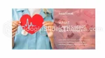 Kardiologi Hjärtslag Google Presentationer-Tema Slide 05