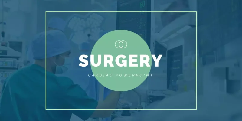 Surgery Cardiac Google Slides template for download