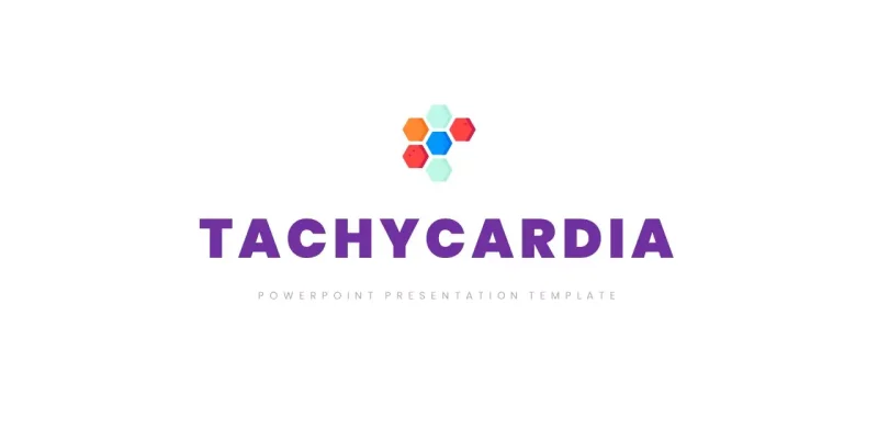 Tachycardie Google Presentaties-sjabloon om te downloaden