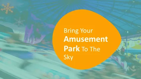 Parco divertimenti modello di Presentazioni Google da scaricare