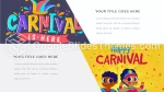 Carnevale Festeggiamenti Di Carnevale Tema Di Presentazioni Google Slide 17