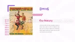 Karneval Cirkus Google Presentationer-Tema Slide 05