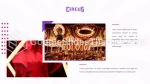 Karneval Cirkus Google Presentationer-Tema Slide 13