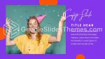 Carnaval Confettis Thème Google Slides Slide 13