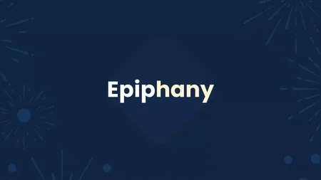 Epiphany Google Slides template for download