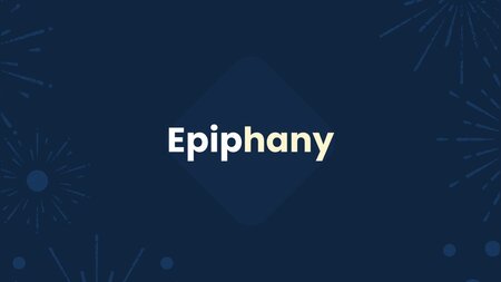 Epifania Modelo do Apresentações Google para download