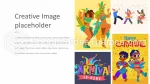 Karnaval Şölen Günü Karnavalı Google Slaytlar Temaları Slide 06