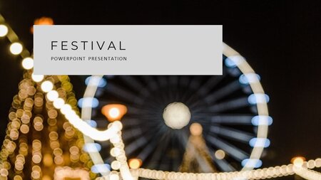 Festiwal Szablon Google Prezentacje do pobrania