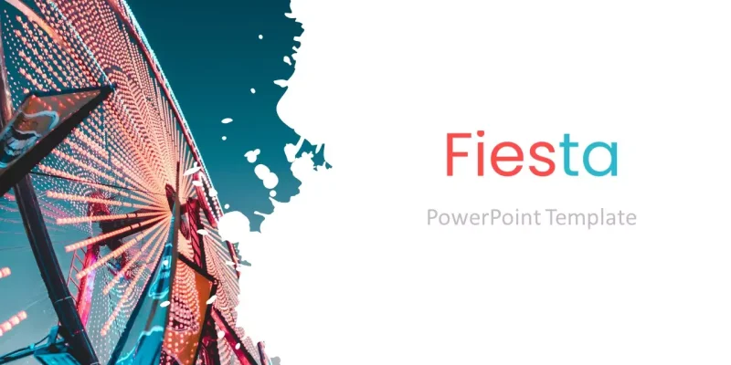 Fiesta Google Slides skabelon for download