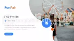 Karneval Rolig Karneval Google Presentationer-Tema Slide 06