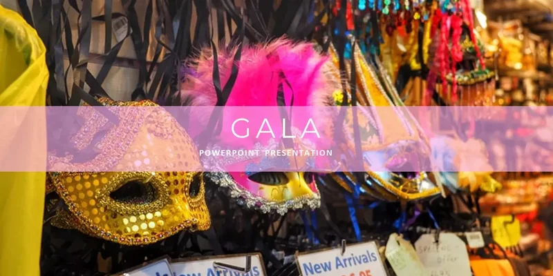Gala presentation theme Gala Google Slides template for download