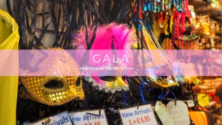 Gala modello di Presentazioni Google da scaricare