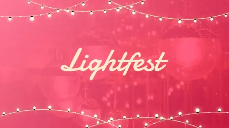 Licht festival Carnaval Google Presentaties-sjabloon om te downloaden