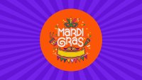 Mardi Gras Plantilla de Presentaciones de Google para descargar