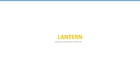 Lanterna de Lampion Modelo do Apresentações Google para download
