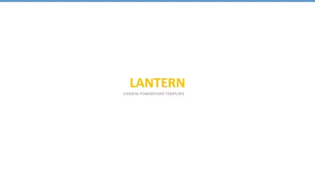 Lanterna de Lampion Modelo do Apresentações Google para download