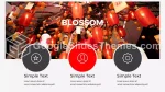 Kinesisk Nyttår Orkidéblomst Google Presentasjoner Tema Slide 08